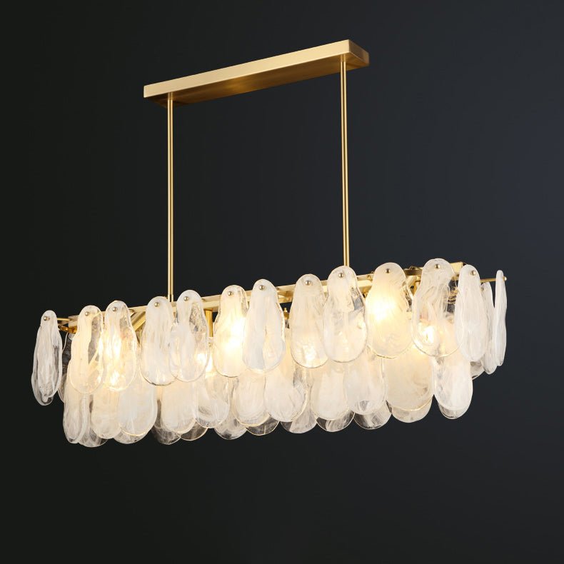 Round Cloud Glass Pendant Light