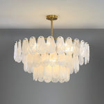 Round Cloud Glass Pendant Light