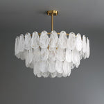 Round Cloud Glass Pendant Light