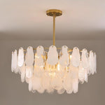 Round Cloud Glass Pendant Light