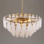 Round Cloud Glass Pendant Light
