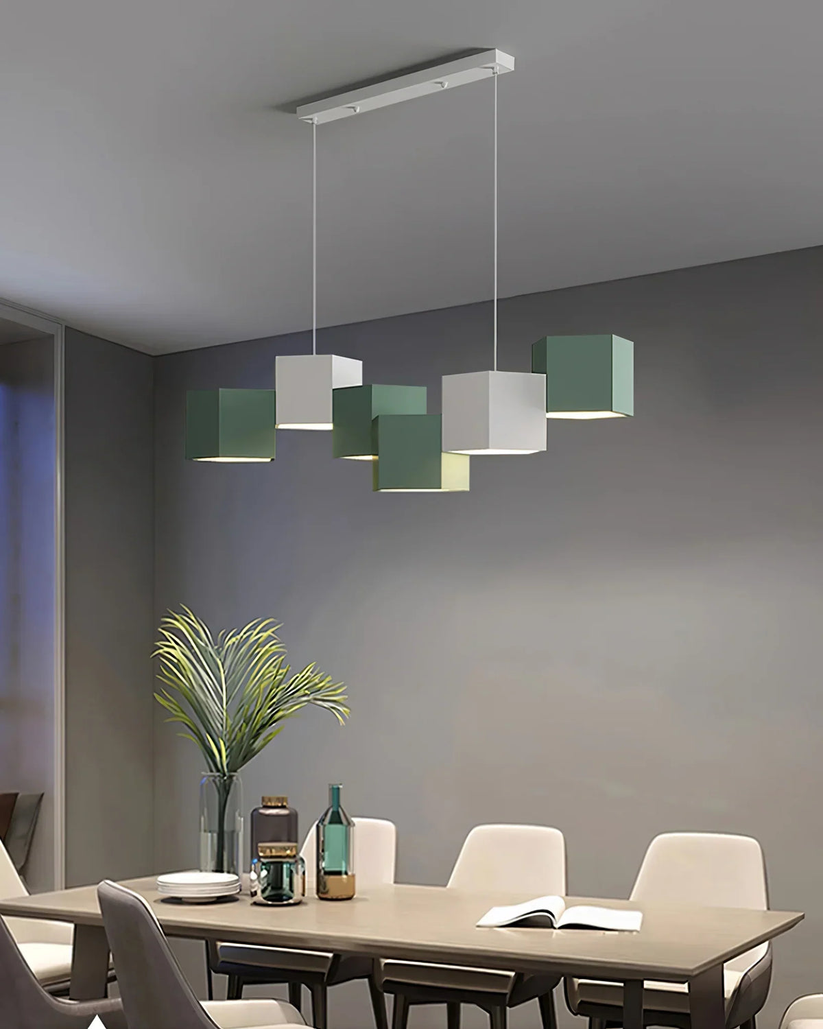 Rubik’s Cube Chandelier
