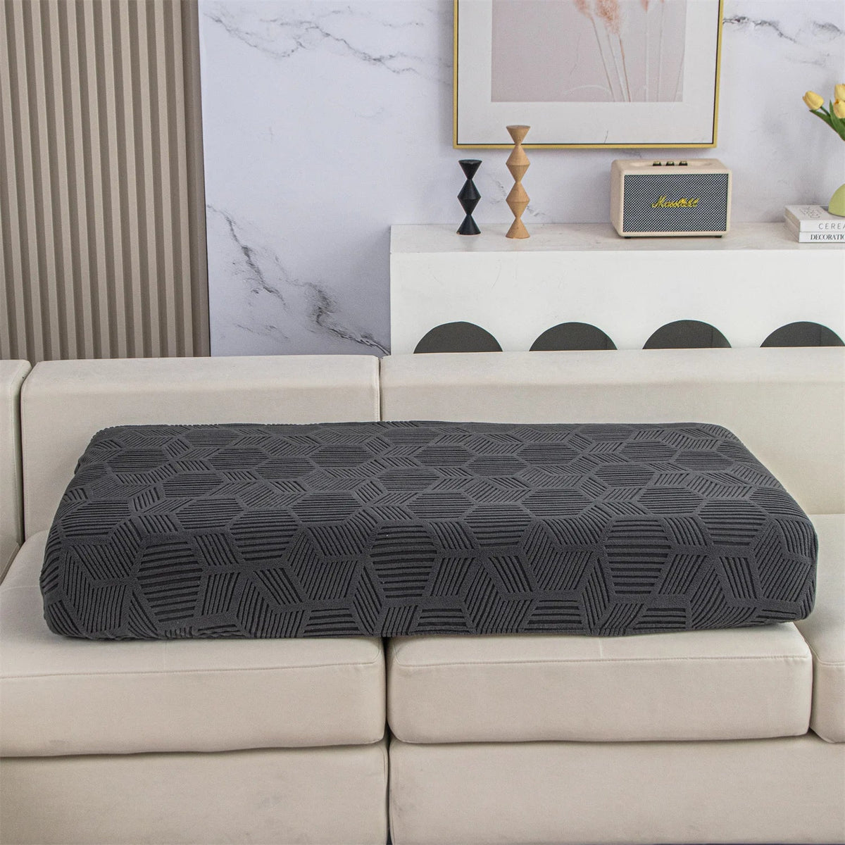 TheCarGoods Geometric Boho Sofa Cover