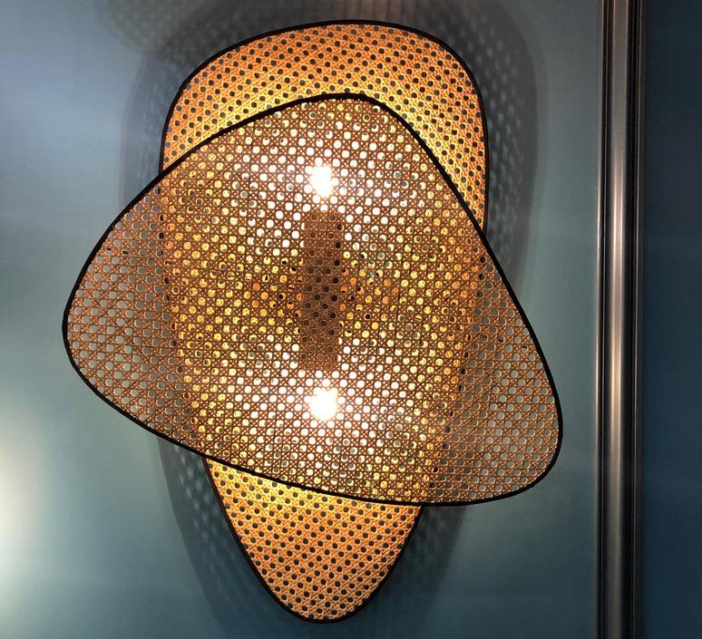 Screen Cannage Wall Light