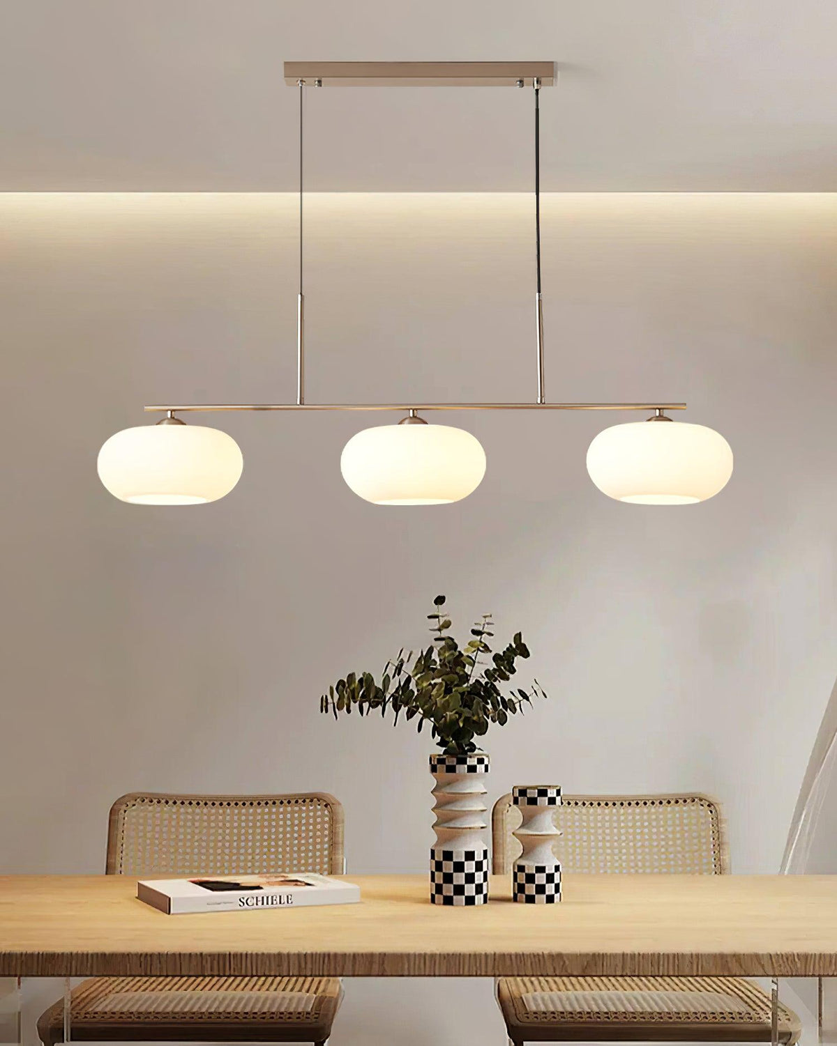 Sculptural 3 Pendant Light