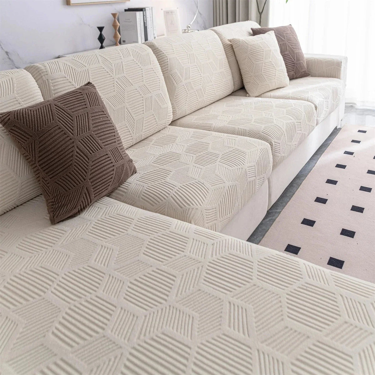 TheCarGoods Geometric Boho Sofa Cover