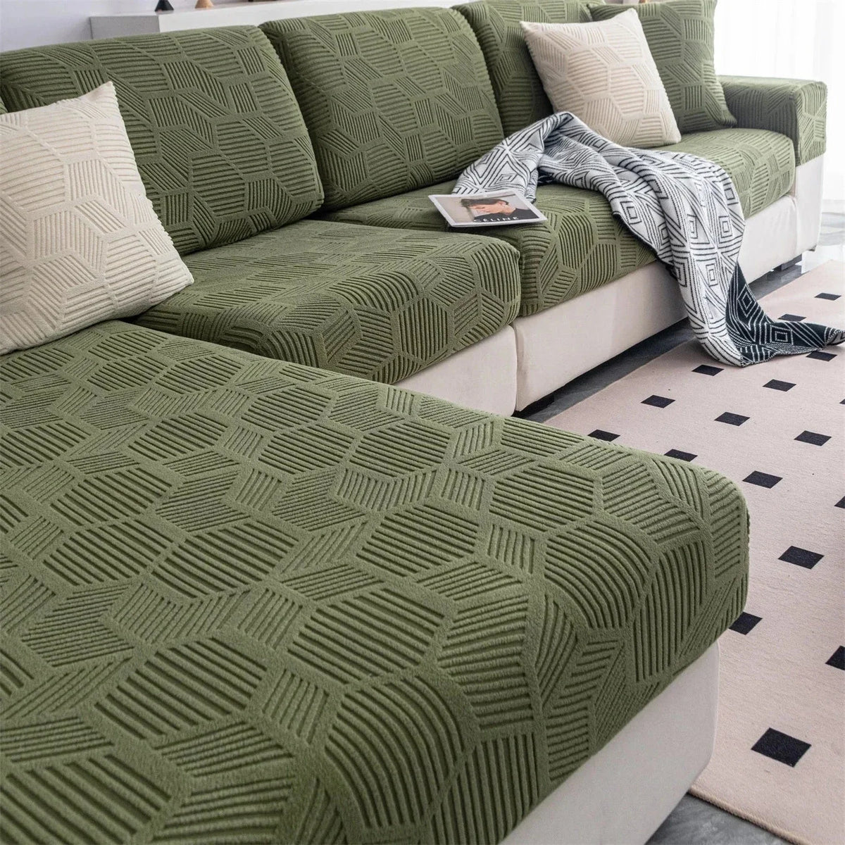 TheCarGoods Geometric Boho Sofa Cover