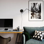 Serge Mouille Plug In Wall Lamp
