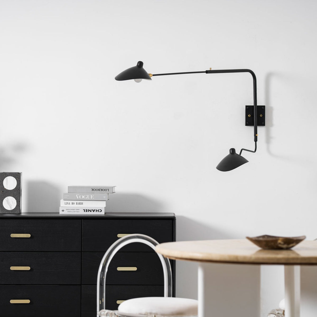 Serge Mouille Wall Lamp