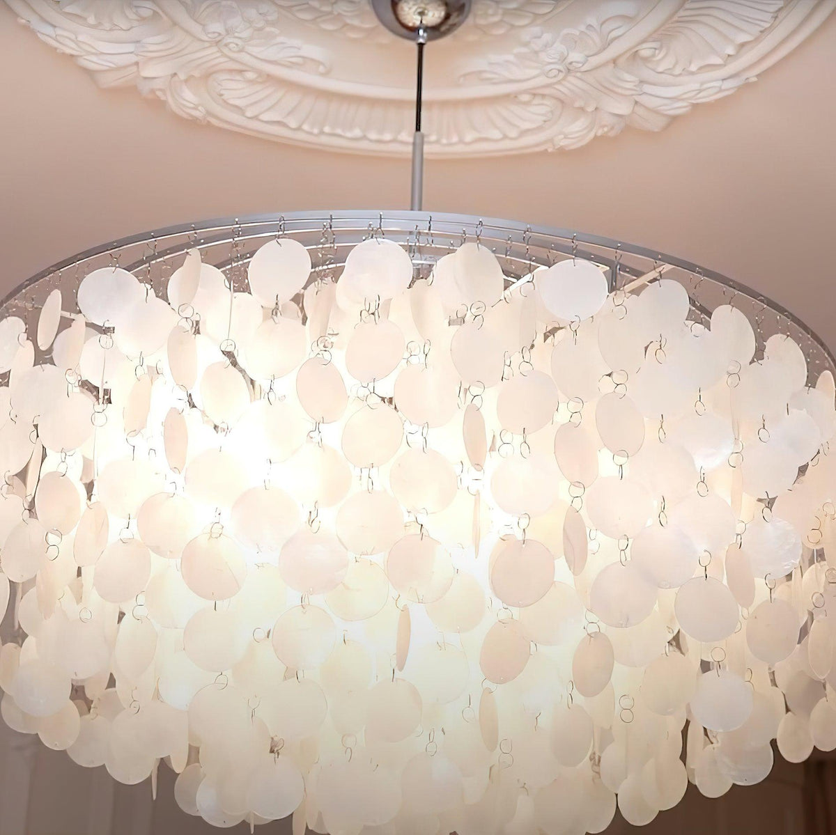 shell-chandelier