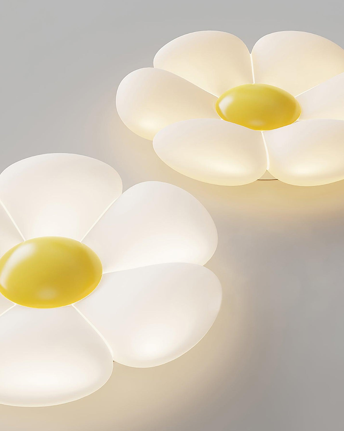 Six Leaf Flower Kids Room Ceiling Lamp