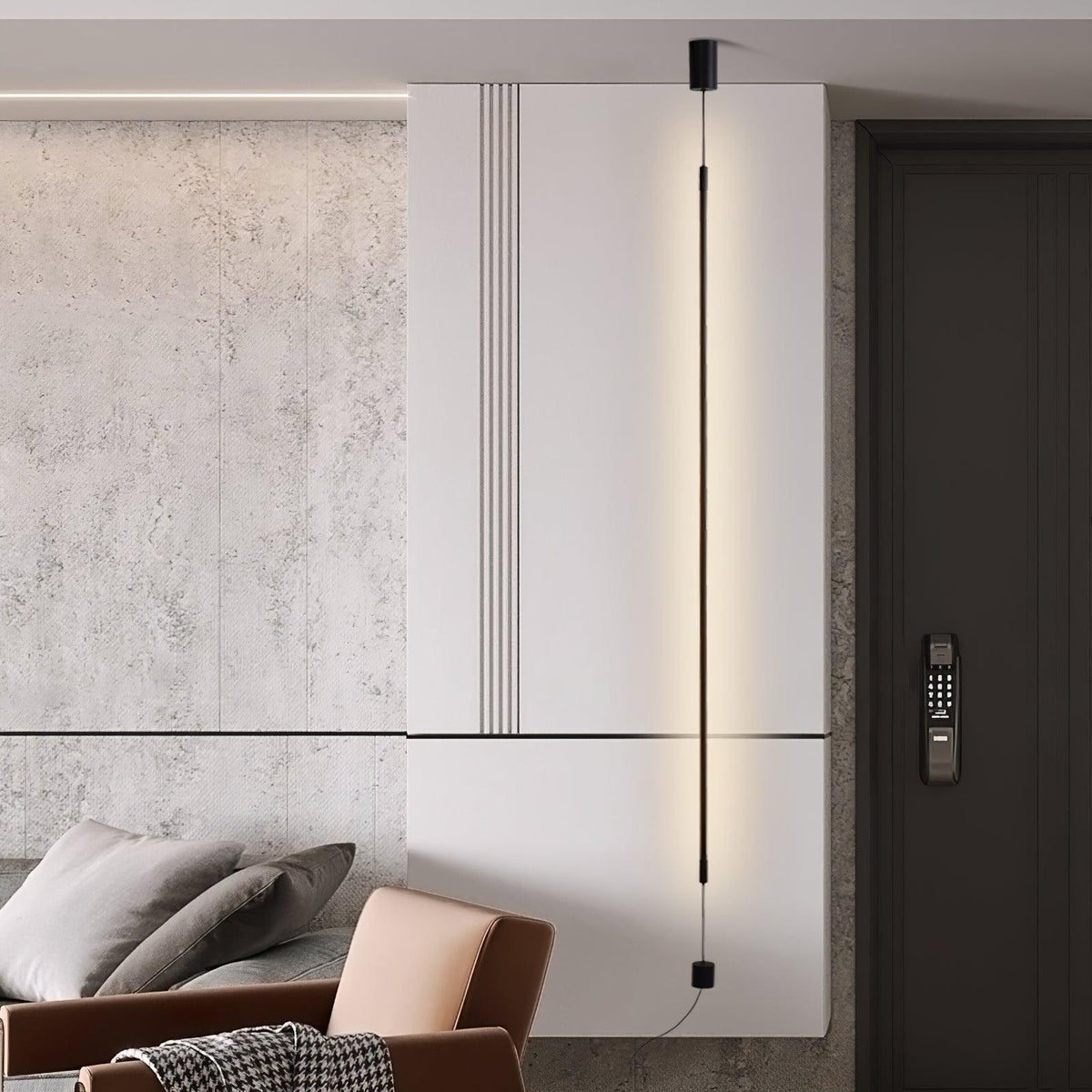 Slim Line Cabinet Floor Lamp
