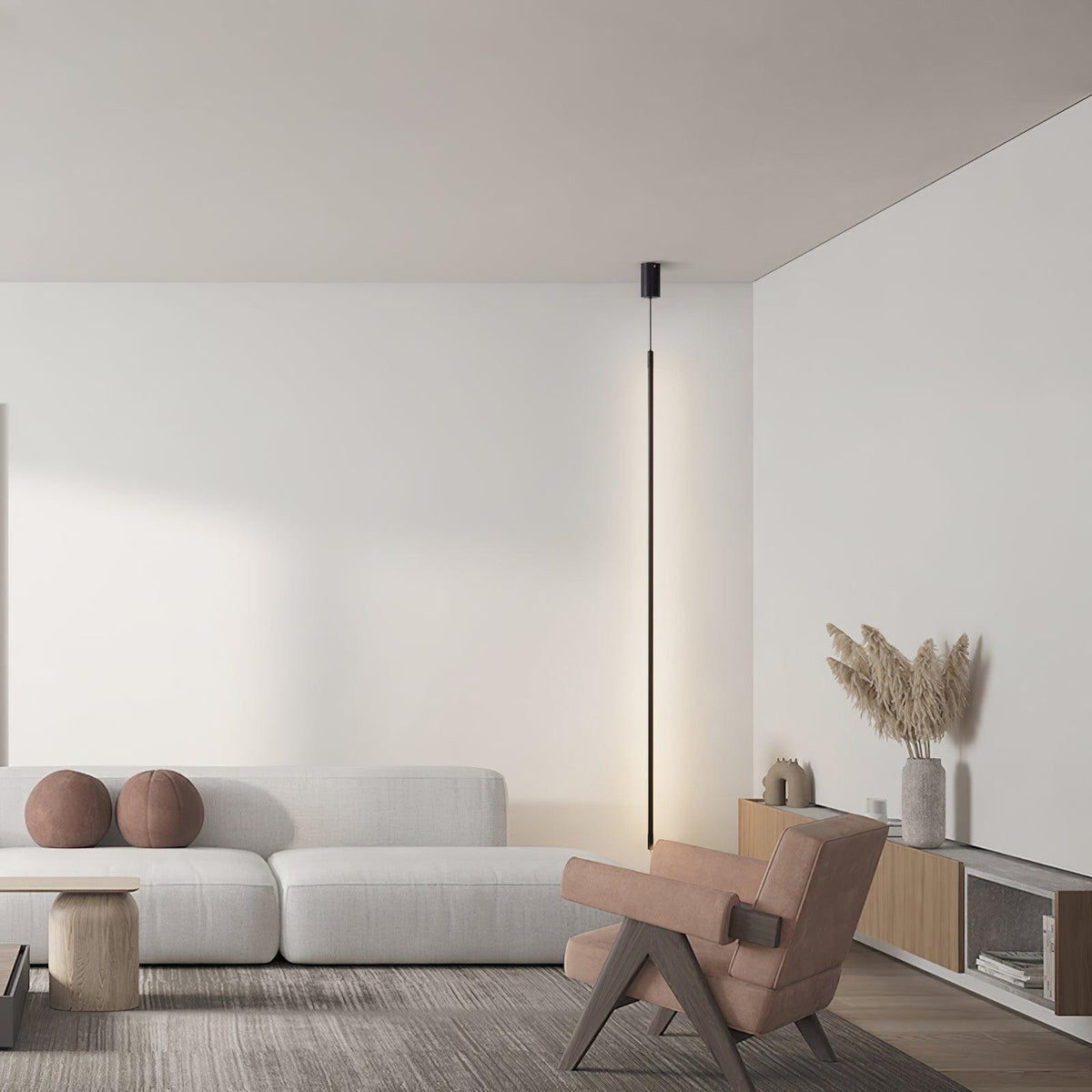 Slim Line Cabinet Floor Lamp