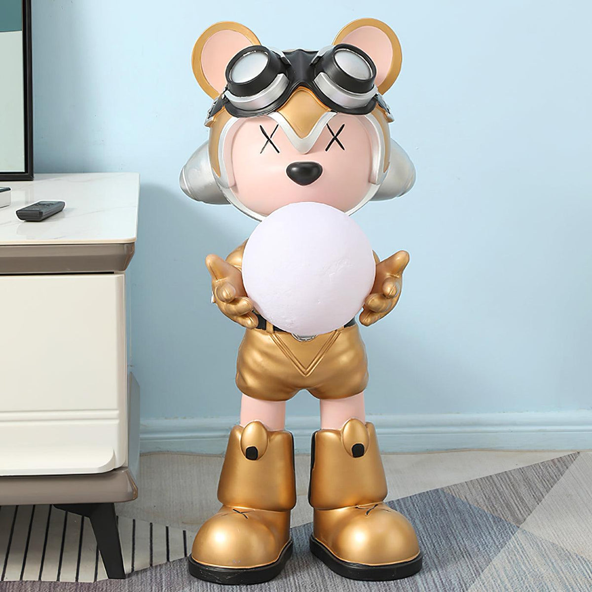 Space Bear Built In Battery Floor Lamp
