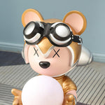 Space Bear Built In Battery Floor Lamp