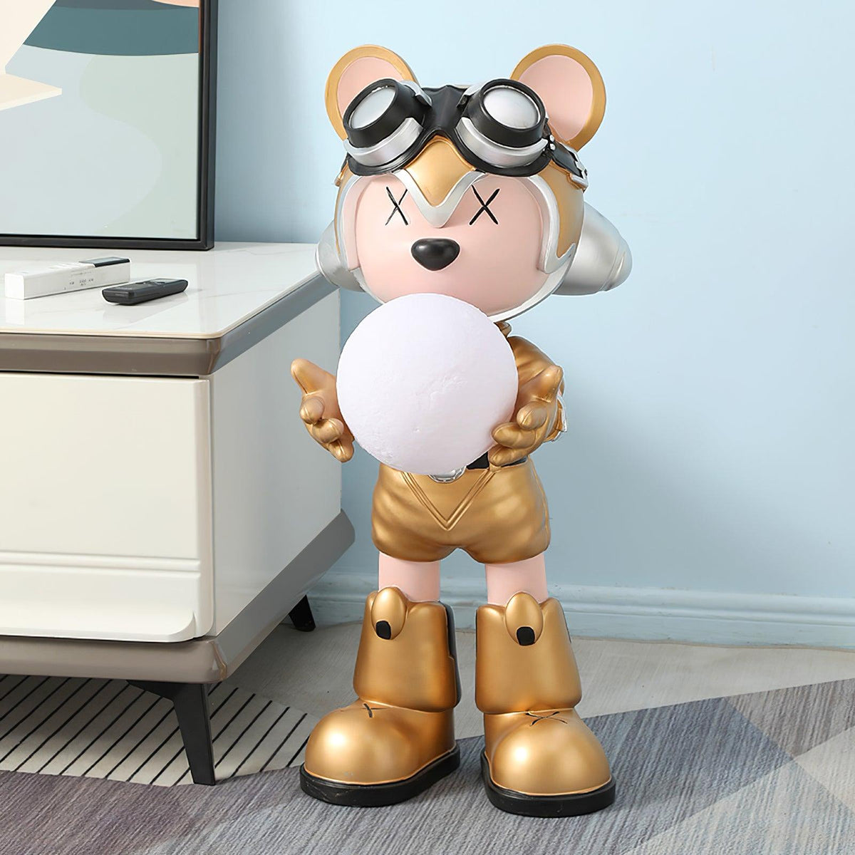 Space Bear Built In Battery Floor Lamp
