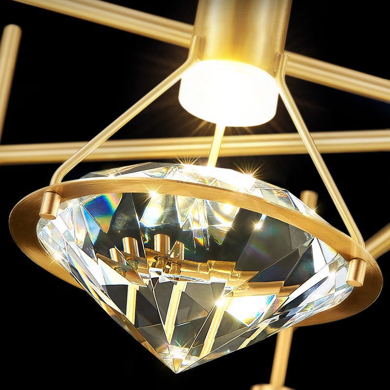 Sparkling Diamond Chandelier