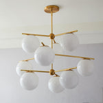 Sphere Stem Chandelier