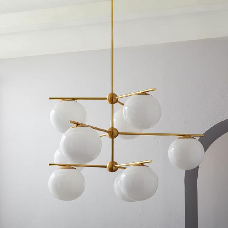 Sphere Stem Chandelier