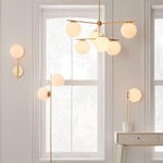 Sphere Stem Chandelier