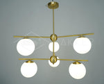 Sphere Stem Chandelier