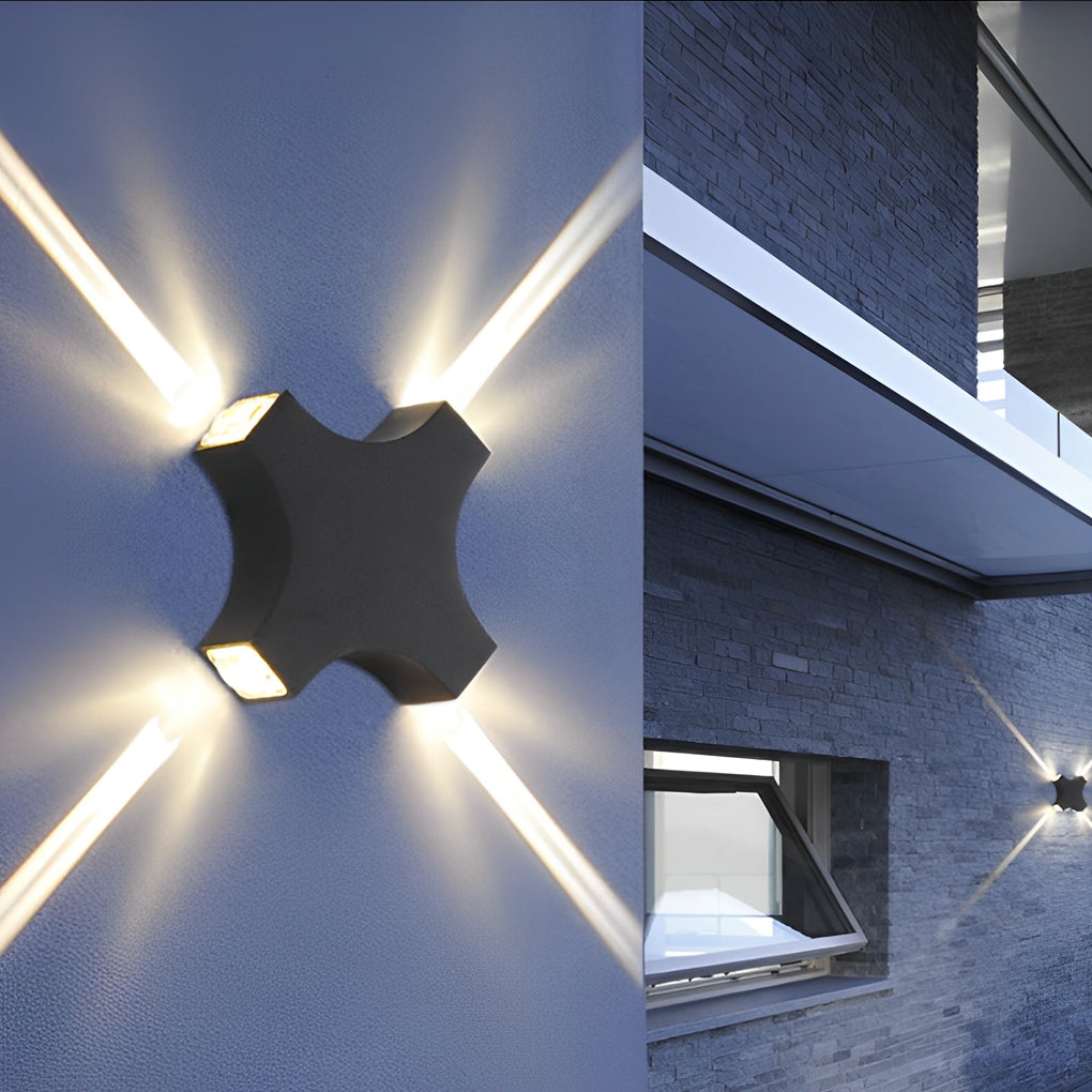 Creative Starlight Black Modern Wall Lamp Li002180