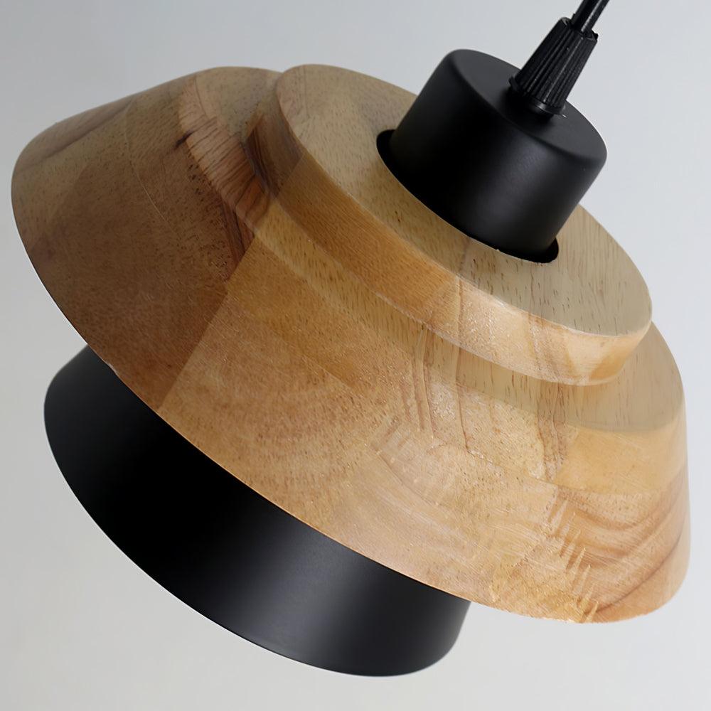Stone Wood Pendant