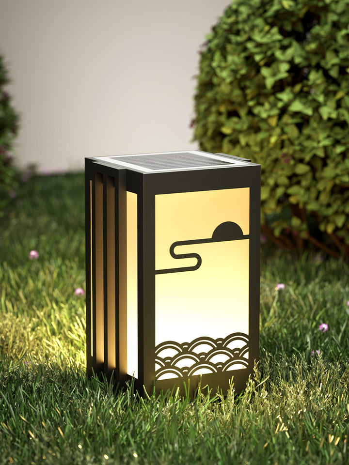 sunrise-pattern-outdoor-light
