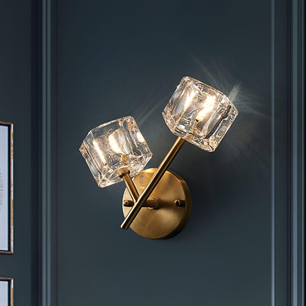 Syrah Vintage Crystal Wall Lamp