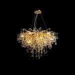 Teardrop Crystal Chandelier