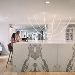 Flexible Curve Line Pendant Lamp