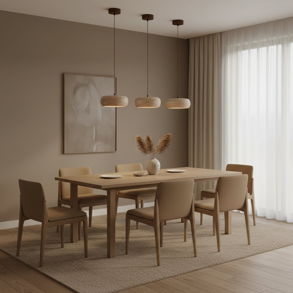 travertine-drum-pendant-lamp