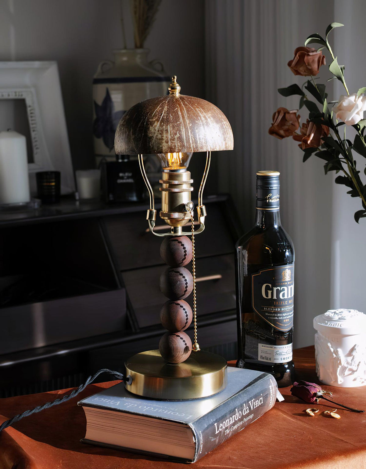 turned-wood-candlestick-shaped-table-lamp