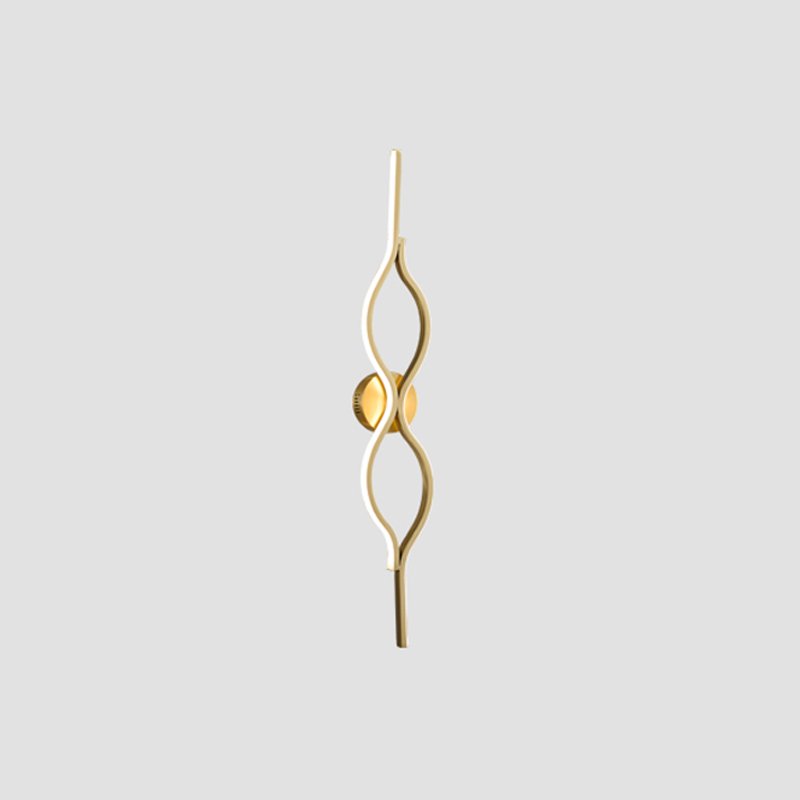 Twist Shaped Wall Light