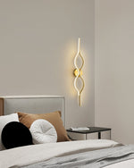 Twist Shaped Wall Light
