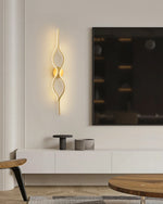 Twist Shaped Wall Light