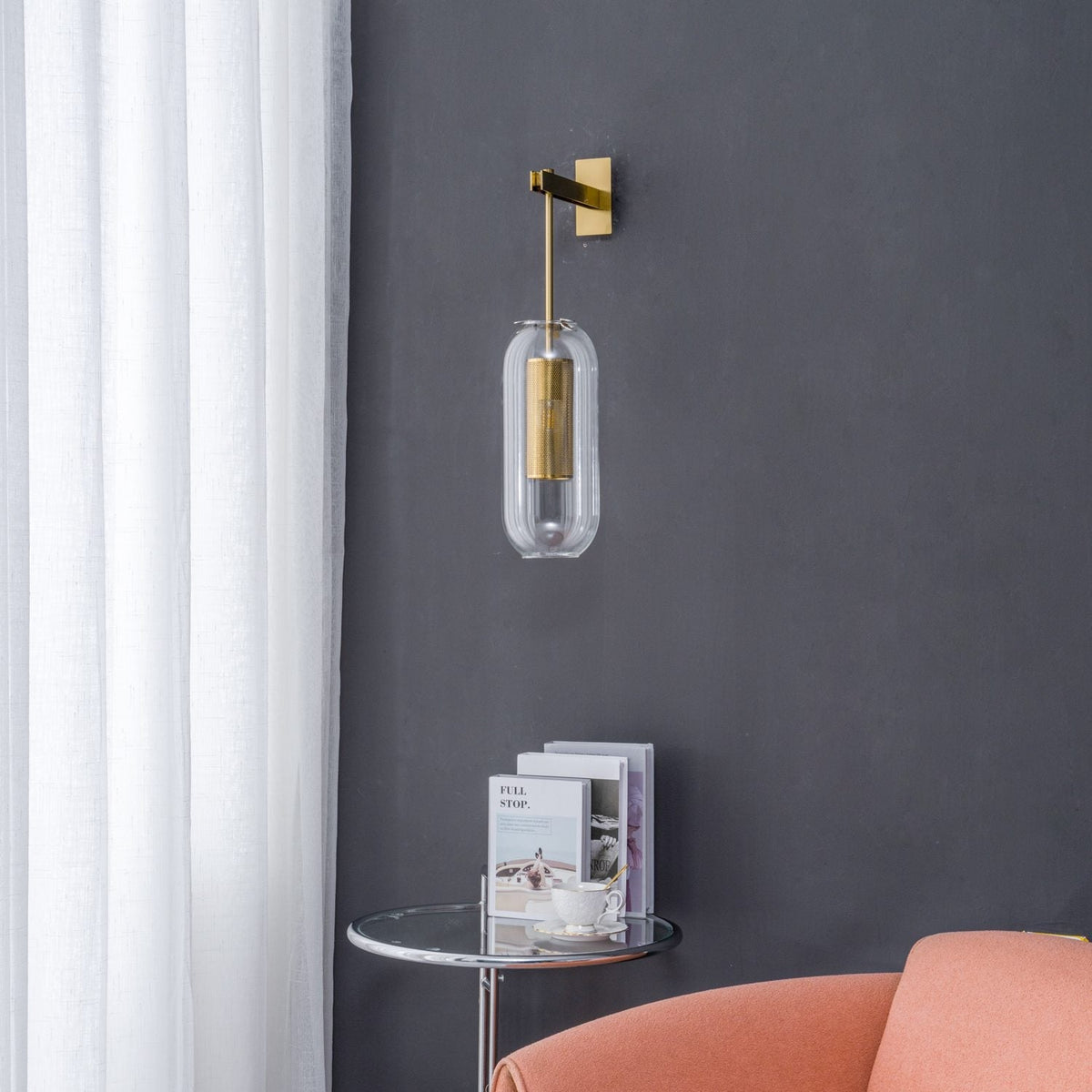 Vadim Brass Wall Light