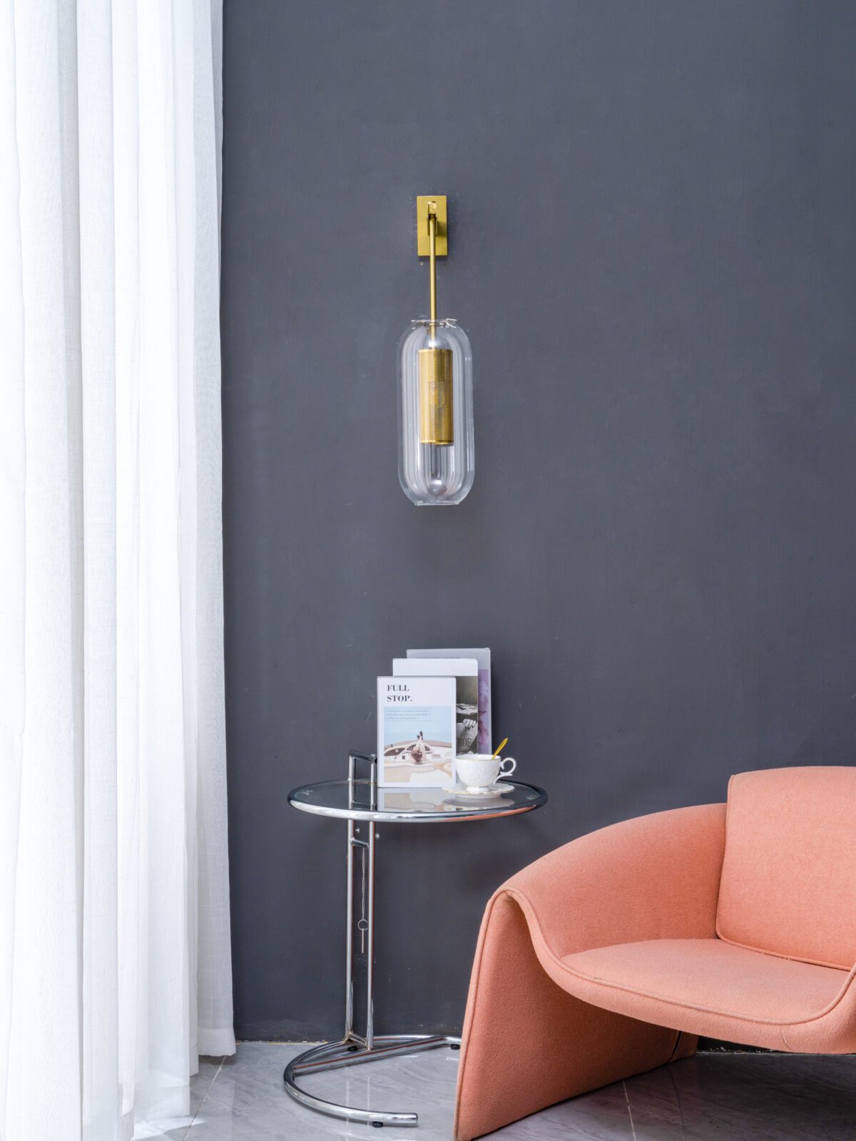 Vadim Brass Wall Light