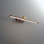 Walnut Linear Led Wall Light