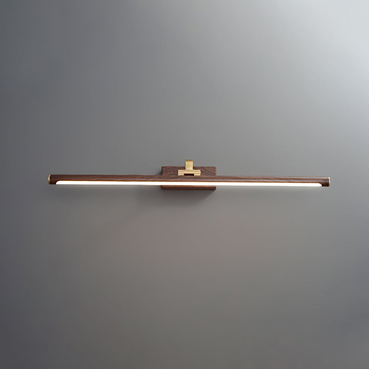 Walnut Linear Led Wall Light