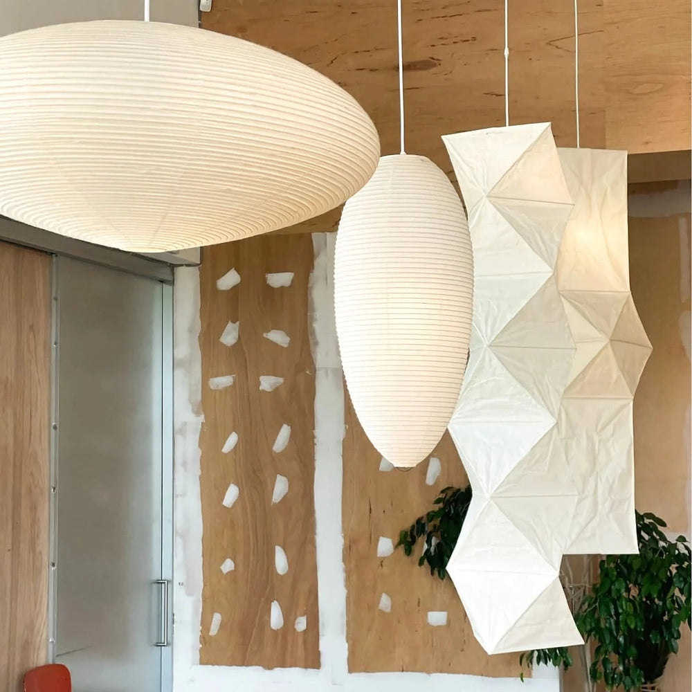 Rice Paper 15A Swag Lights