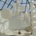 Rice Paper 15A Swag Lights