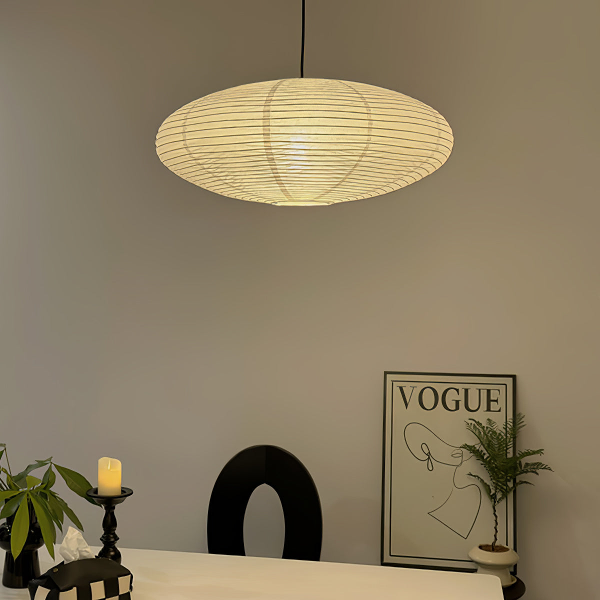 Rice Paper 15A Pendant Light