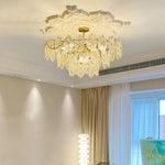 Wave Glass Chandelier