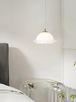 white-glass-antique-french-pendant-light