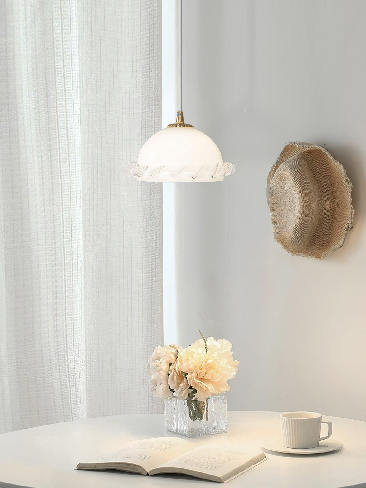 white-glass-antique-french-pendant-light