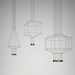 Geometric Lines Pendant Lamp