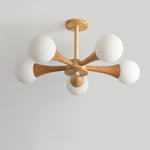 Wooden Nera Chandelier