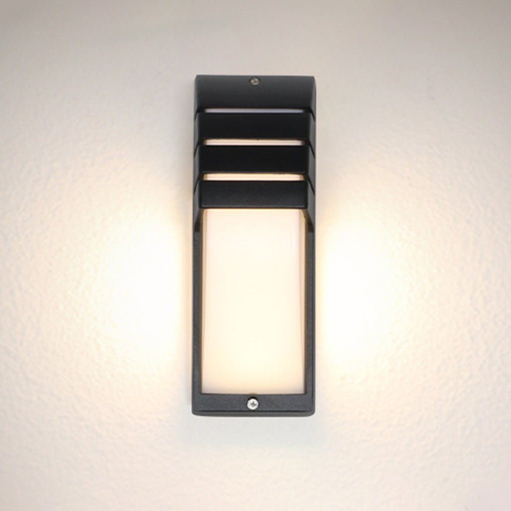 Motion Sensor Waterproof Led Wall Lights For Outdoor Balcony Terrace Aisle
