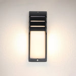 Motion Sensor Waterproof Led Wall Lights For Outdoor Balcony Terrace Aisle
